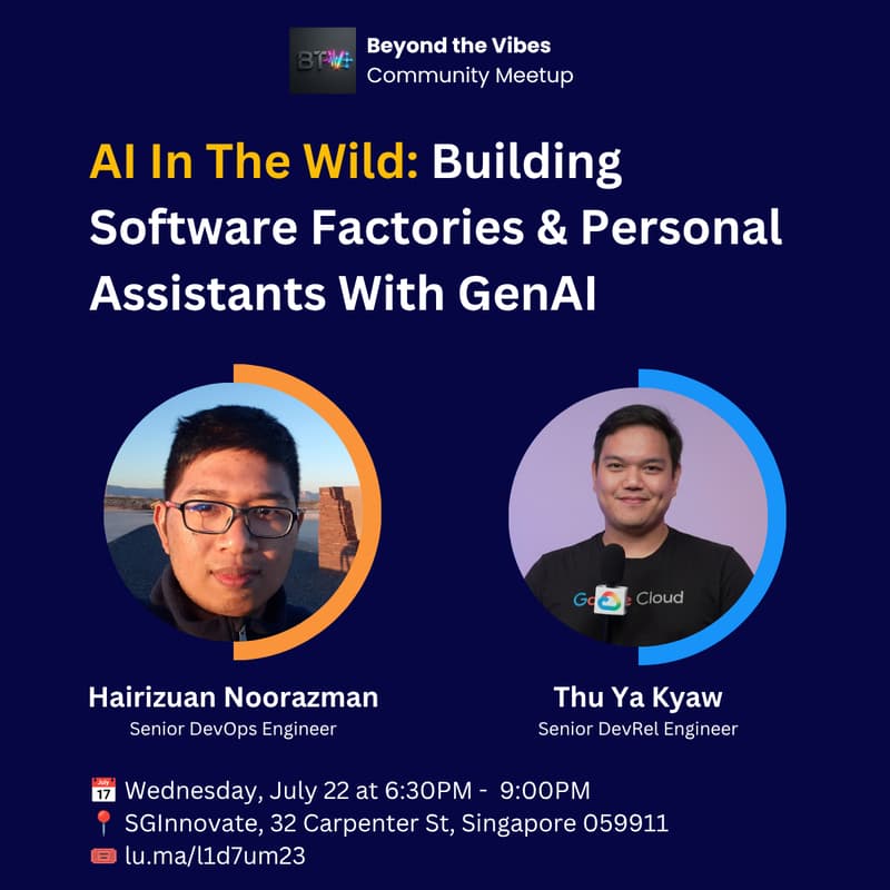 Cover Image for AI In The Wild: Building Software Factories & Personal Assistants With GenAI