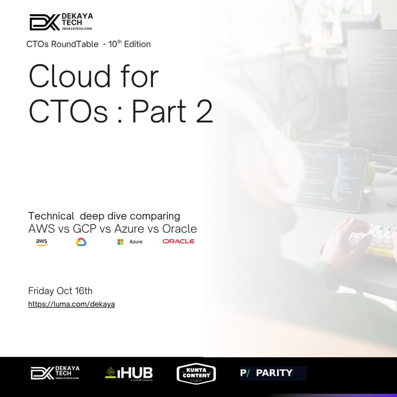 Cover Image for Cloud for CTOs : Part 2