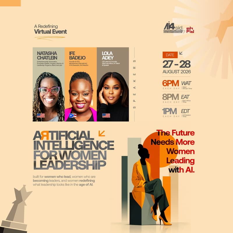Cover Image for Artificial Intelligence for Women Leadership