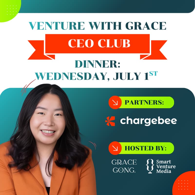 Cover Image for Grace Gong x Chargebee dinner [Venture with Grace CEO Club]