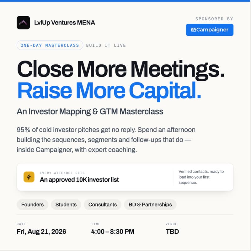 Cover Image for Close more meetings. Raise more capital