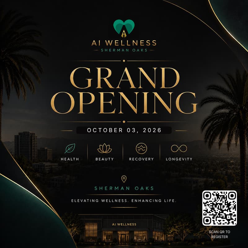 Cover Image for AI Wellness Sherman Oaks Grand Opening Experience