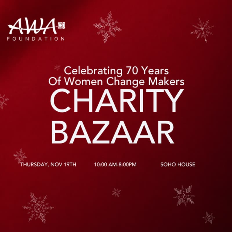 Cover Image for AWA FOUNDATION CHARITY BAZAAR