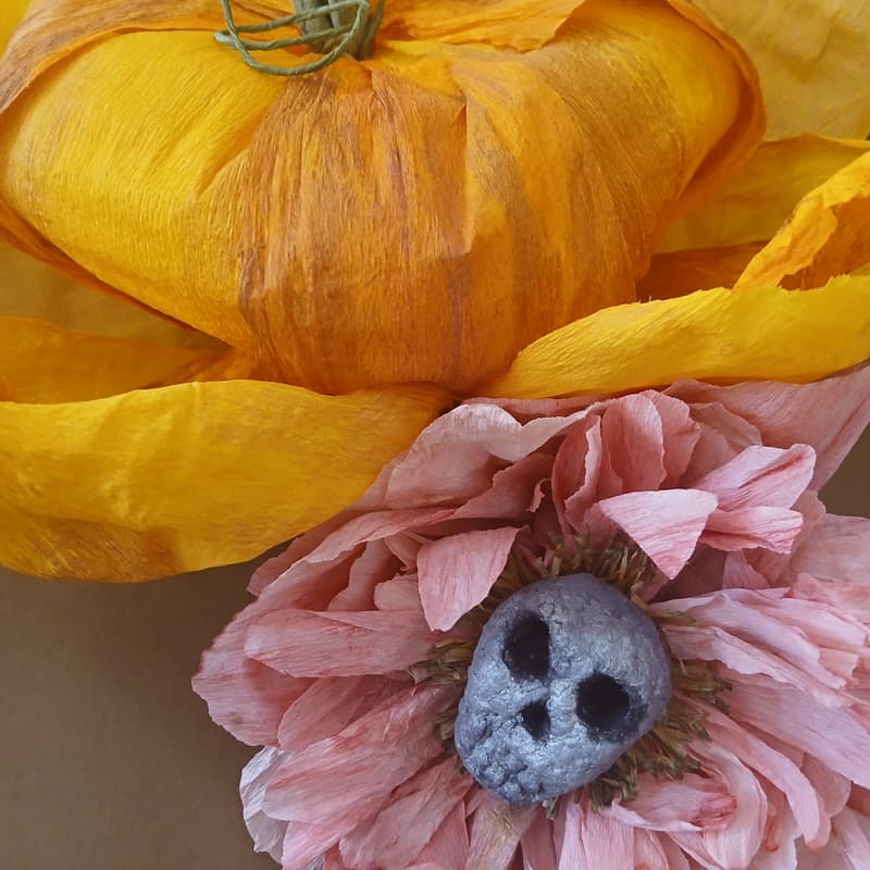 Cover Image for Halloween Paper Flower Workshop