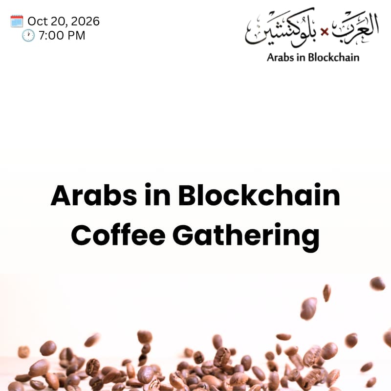 Cover Image for Arabs in Blockchain Coffee Gathering