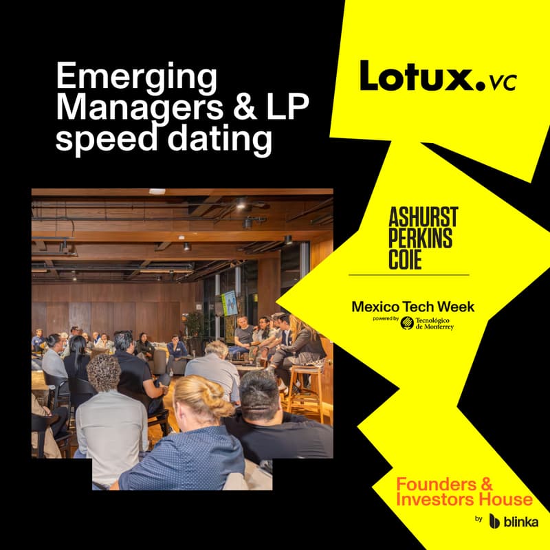 Cover Image for Emerging Managers & LP Speed Dating