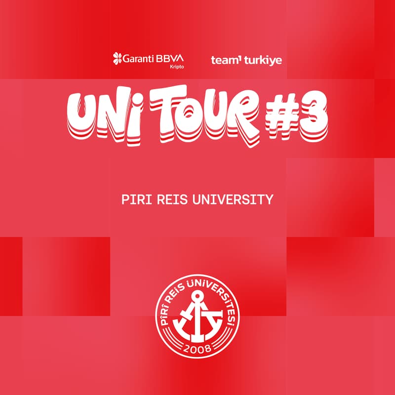 Cover Image for UniTour#3 - Garanti BBVA Kripto x Team1 Türkiye - Piri Reis Üniversitesi