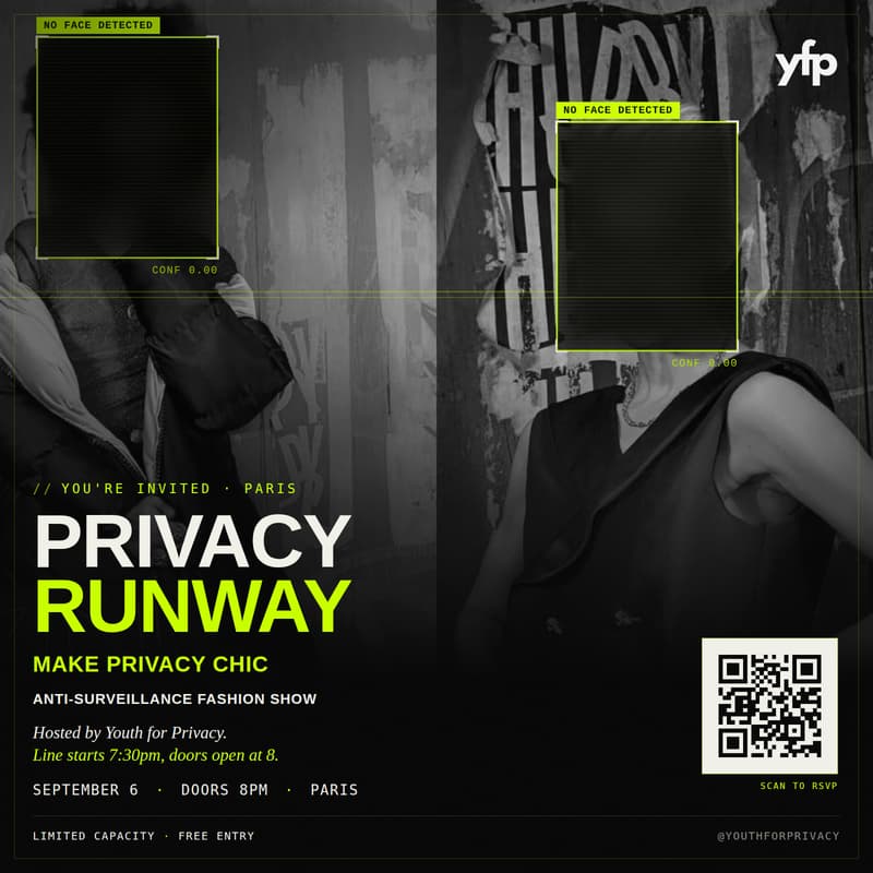 Cover Image for Privacy Runway - Anti-Surveillance Fashion Show