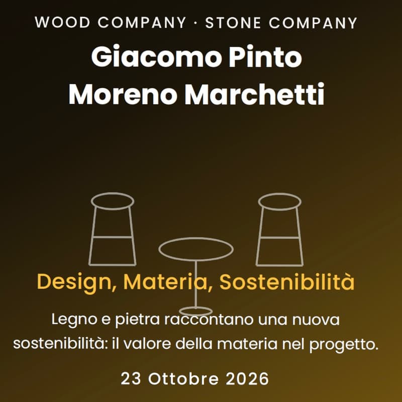 Cover Image for Design, Materia, Sostenibilità - Aperidesign IV° incontro