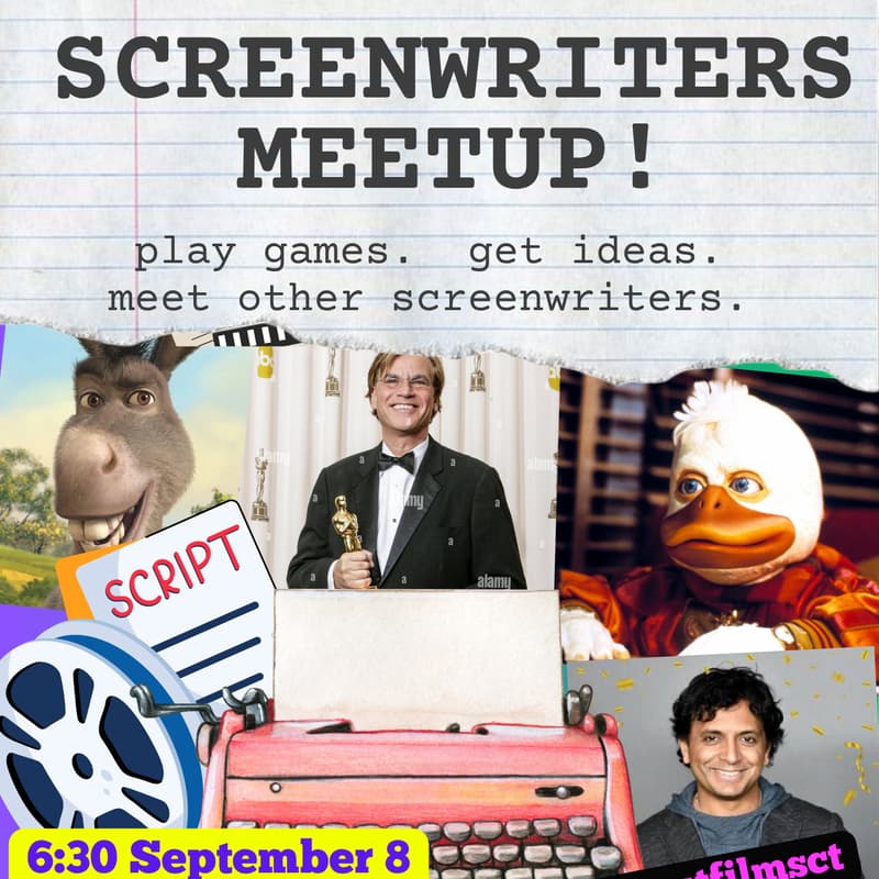 Cover Image for Screenwriters Meetup!