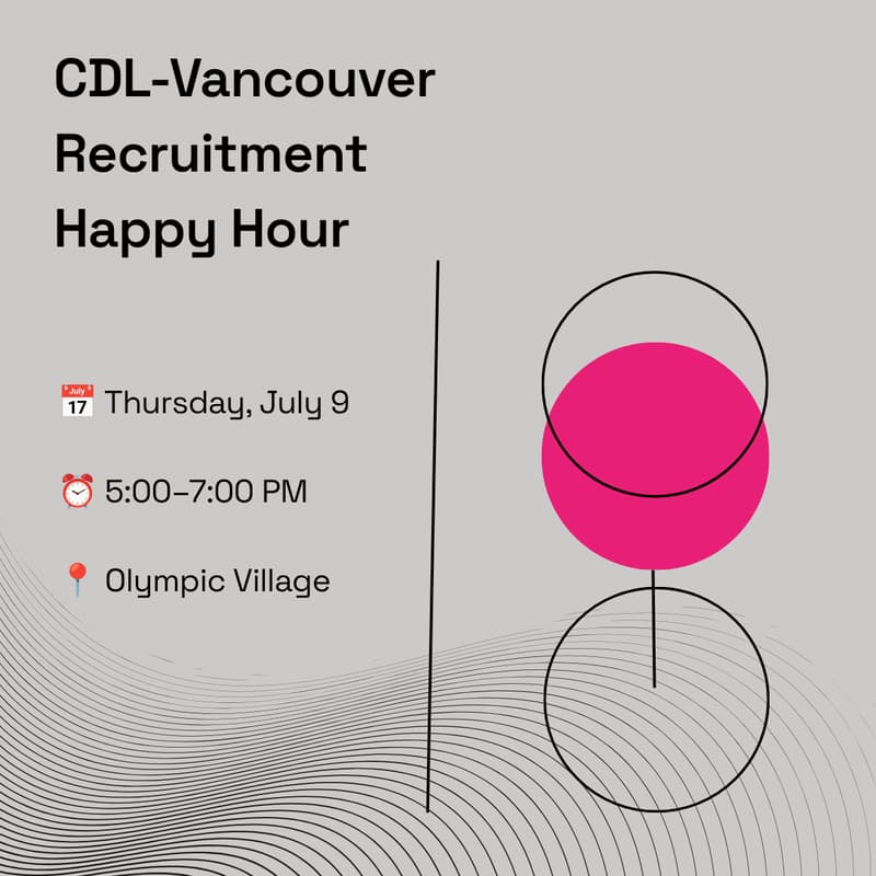 Cover Image for CDL Recruitment Happy Hour