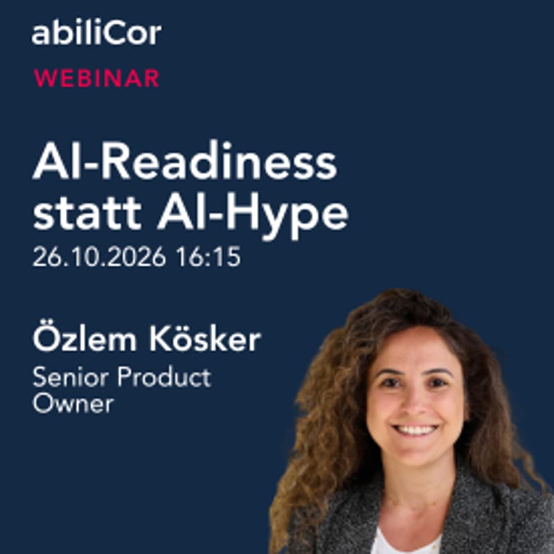 Cover Image for Webinar: AI-Readiness statt AI-Hype