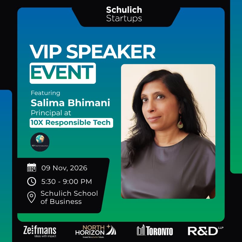 Cover Image for Salima Bhimani — Alphabet's First Chief Strategist (Google), York Alumna, Author of 'Invent Now - The Next Leap in Moonshots'