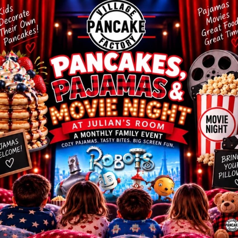 Cover Image for Pancake, Pajamas & Movie Night (ROBOTS)