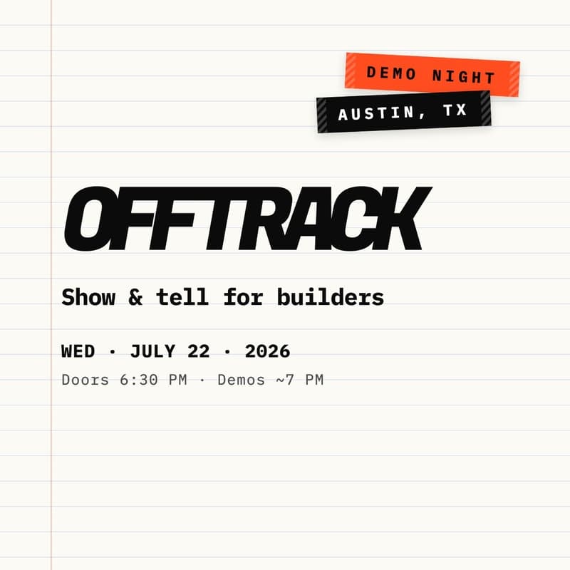 Cover Image for OFFTRACK hosted by TRACKRAT