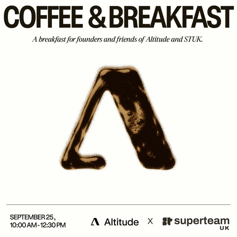 Cover Image for Coffee & Breakfast, with STUK and Altitude