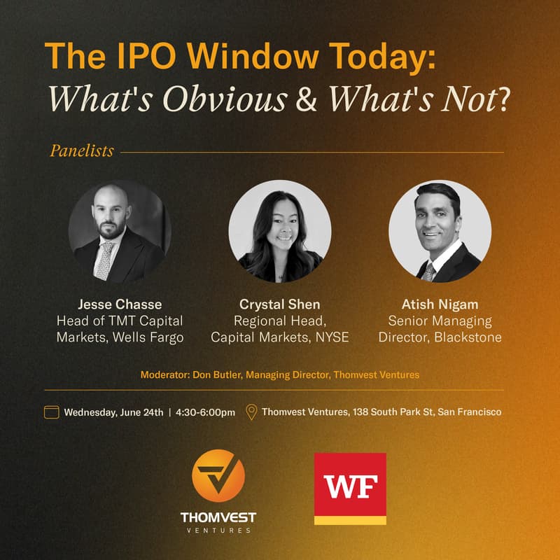 Cover Image for The IPO Window Today: What's Obvious & What's Not?