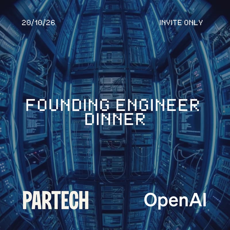 Cover Image for Founding Engineer Dinner