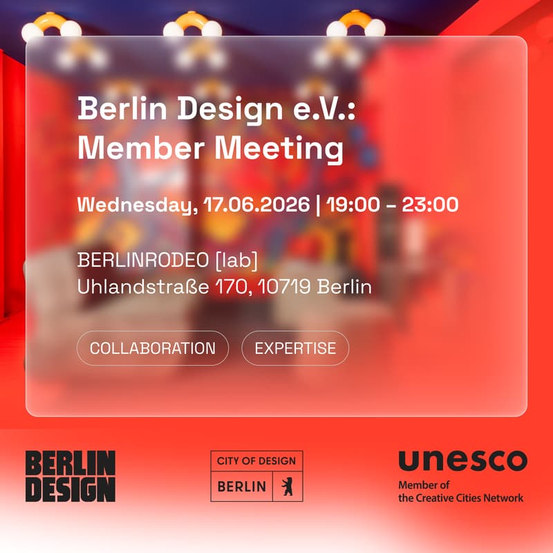 Cover Image for Berlin Design e.V.: Member Meeting