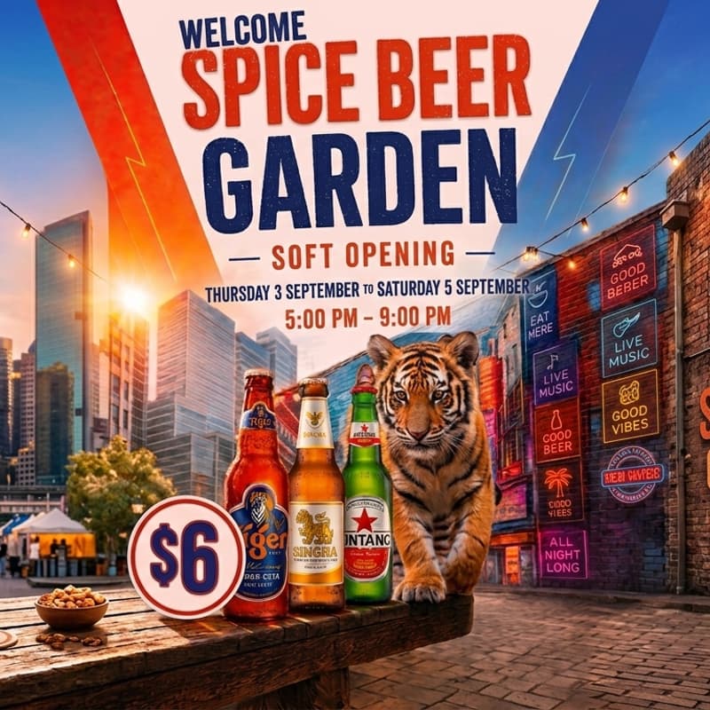 Cover Image for Tiger Spice Beer Garden
