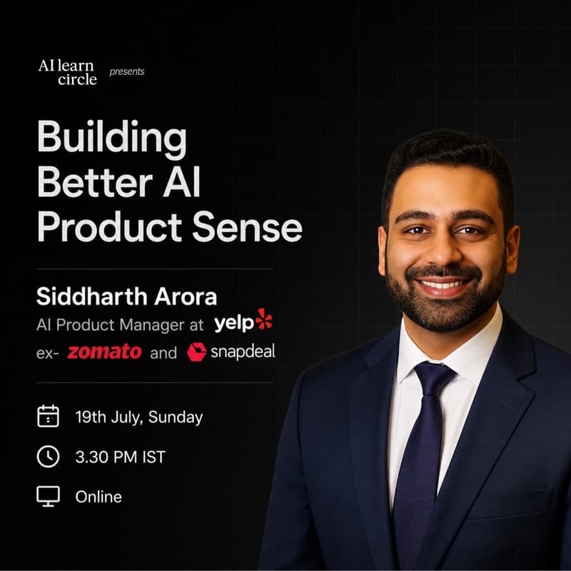 Cover Image for Building Better AI Product Sense with Sid Arora