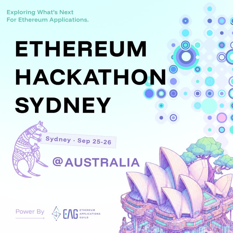 Cover Image for Ethereum Sydney 2026 | Ethereum Hackathon Sydney