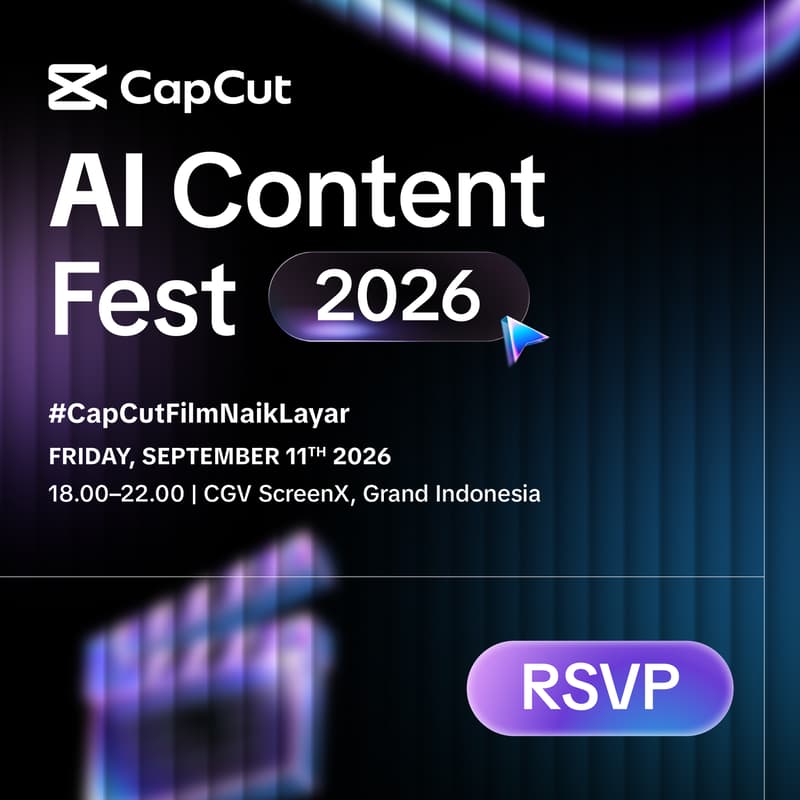Cover Image for CapCut AI Content Fest 2026 (RSVP)