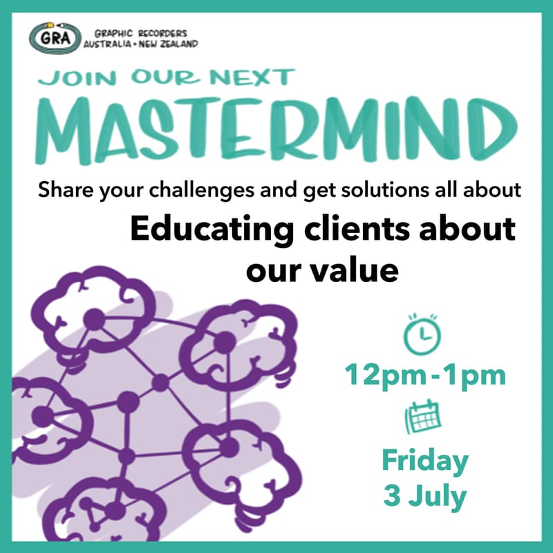 Cover Image for GRA Mastermind session: Educating clients about our value