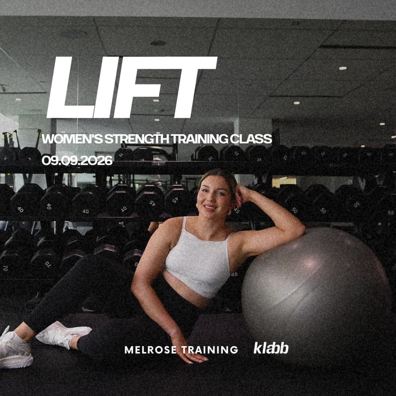 Cover Image for LIFT: Women's Strength Training Class 09.09