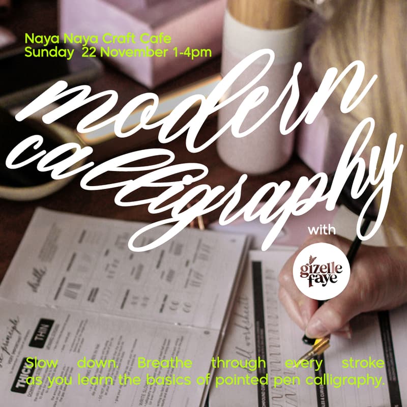 Cover Image for Modern Calligraphy with Gizelle Faye