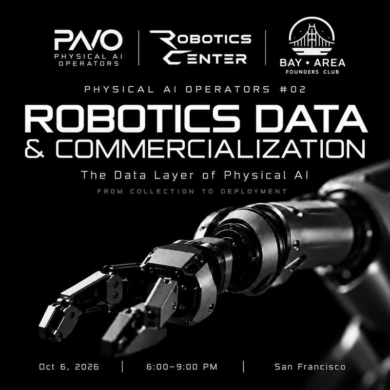 Cover Image for Physical AI Operators #02 — The Data Layer of Physical AI @Robotics Center