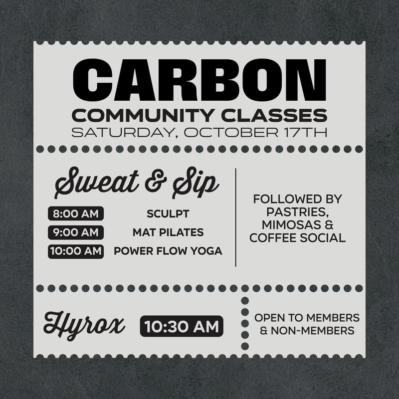 Cover Image for October Community Classes