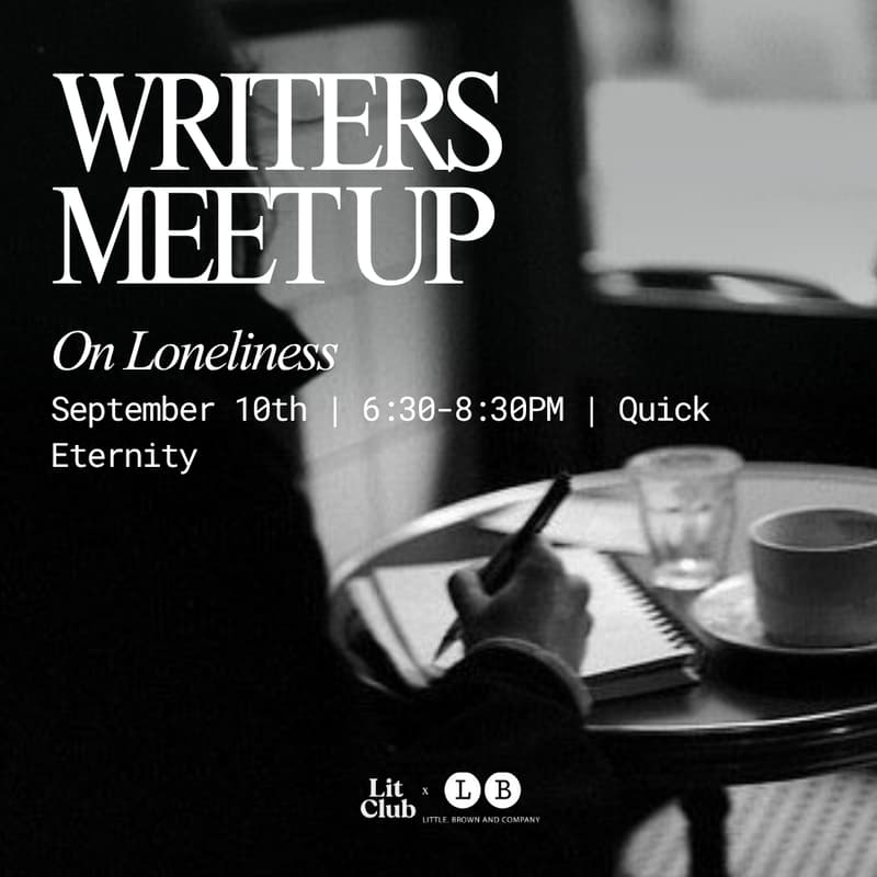 Cover Image for Writers Meet-Up: On Loneliness