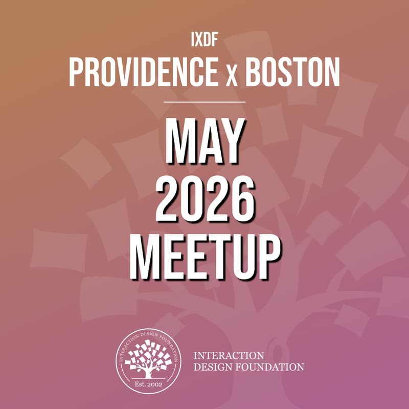 Cover Image for Speed Networking: IxDF PVD x BOS May Meetup
