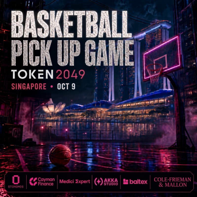 Cover Image for 🏀 Basketball Pick Up Game @ TOKEN2049 🇸🇬
