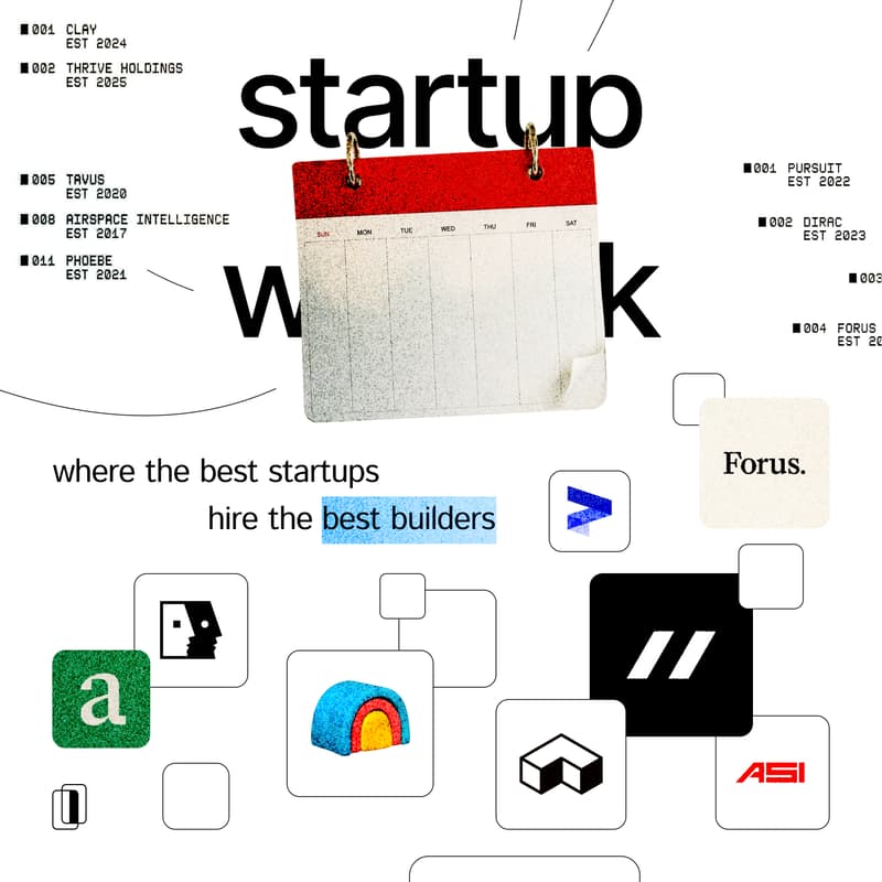 Cover Image for [F26] Startup Week Kickoff