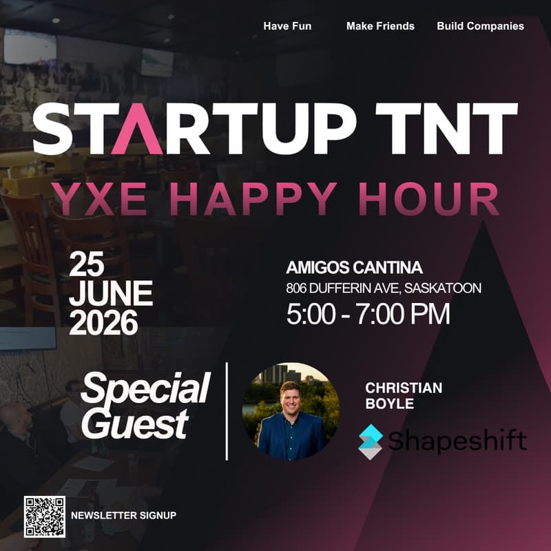 Cover Image for Startup TNT YXE HH w/ Christian Boyle