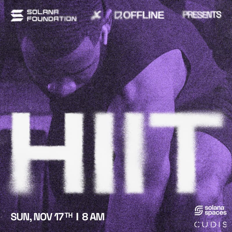 Cover Image for Solana Fitness Zone: HIIT Class | Breakpoint 2026