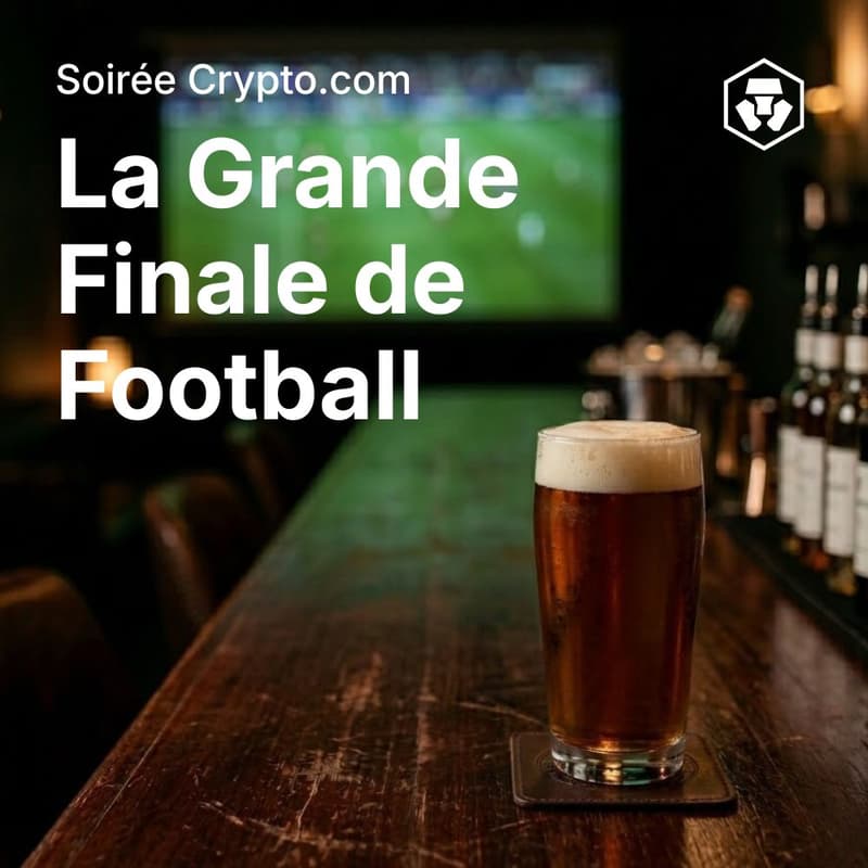Cover Image for Soirée Crypto.com — La Grande Finale de Football