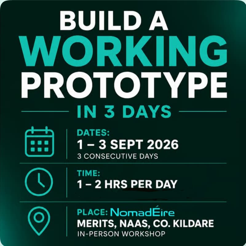 Cover Image for BUILD A WORKING PROTOTYPE IN 3 DAYS ⚡