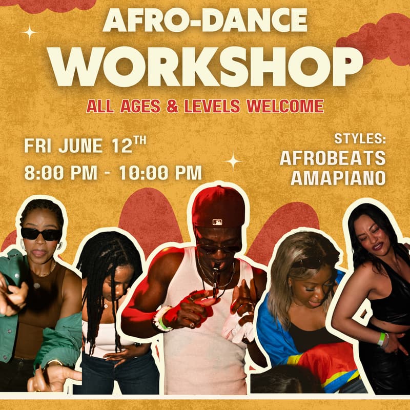 Cover Image for Afro-Dance Workshop ๐บ๐พ๐๐พ