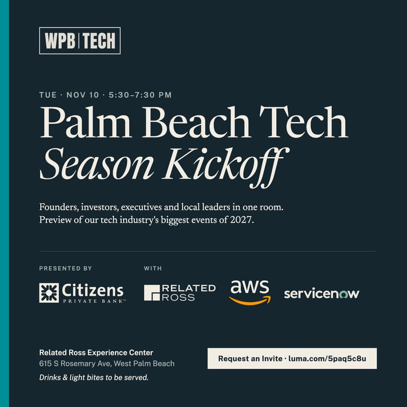 Cover Image for Palm Beach Tech Season Kickoff