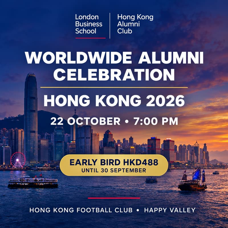 Cover Image for London Business School Worldwide Alumni Celebration Hong Kong 2026