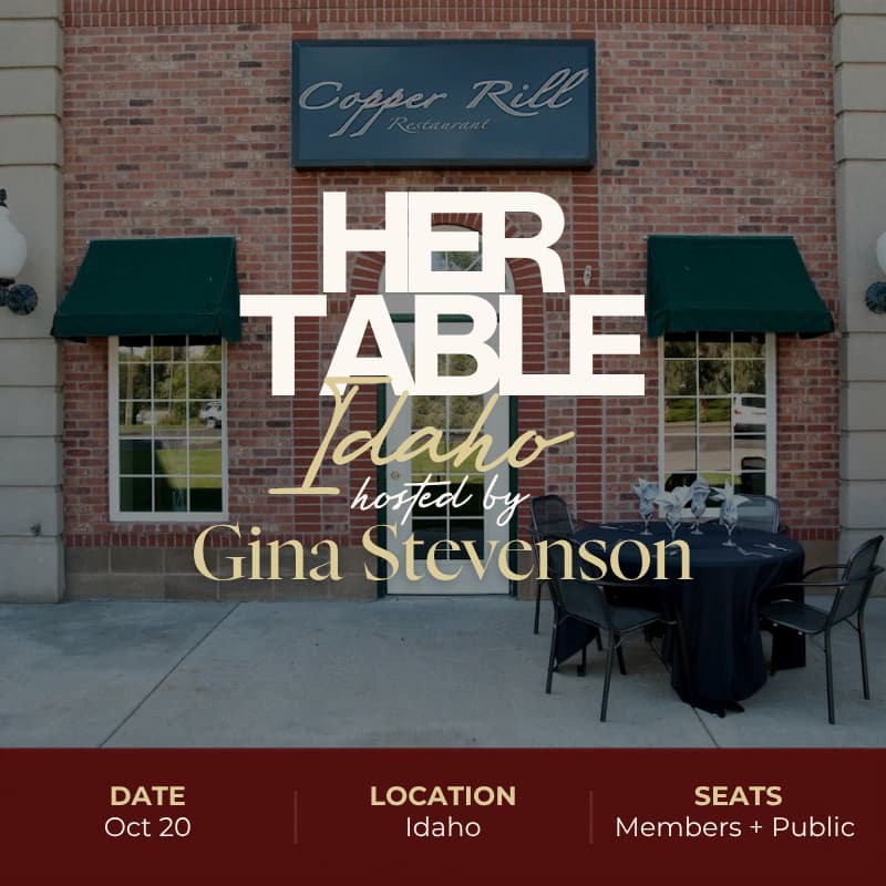 Cover Image for HER Table Idaho Falls hosted by Gina Stevenson