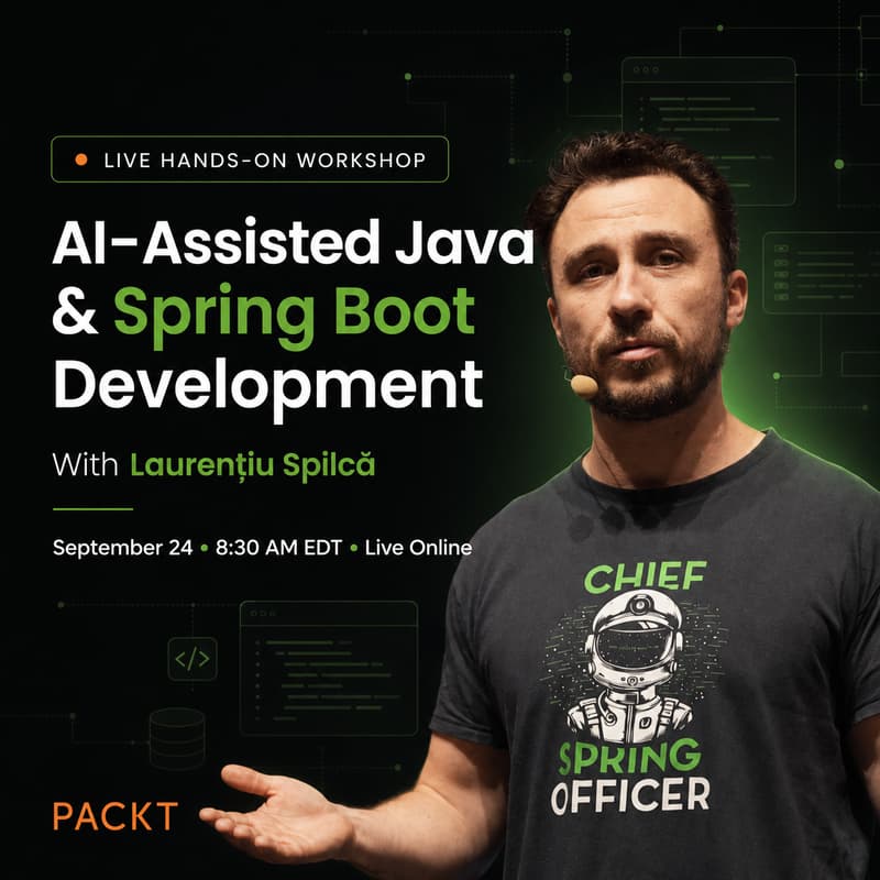 Cover Image for Hands-on AI Assisted Java and Spring Boot Development
