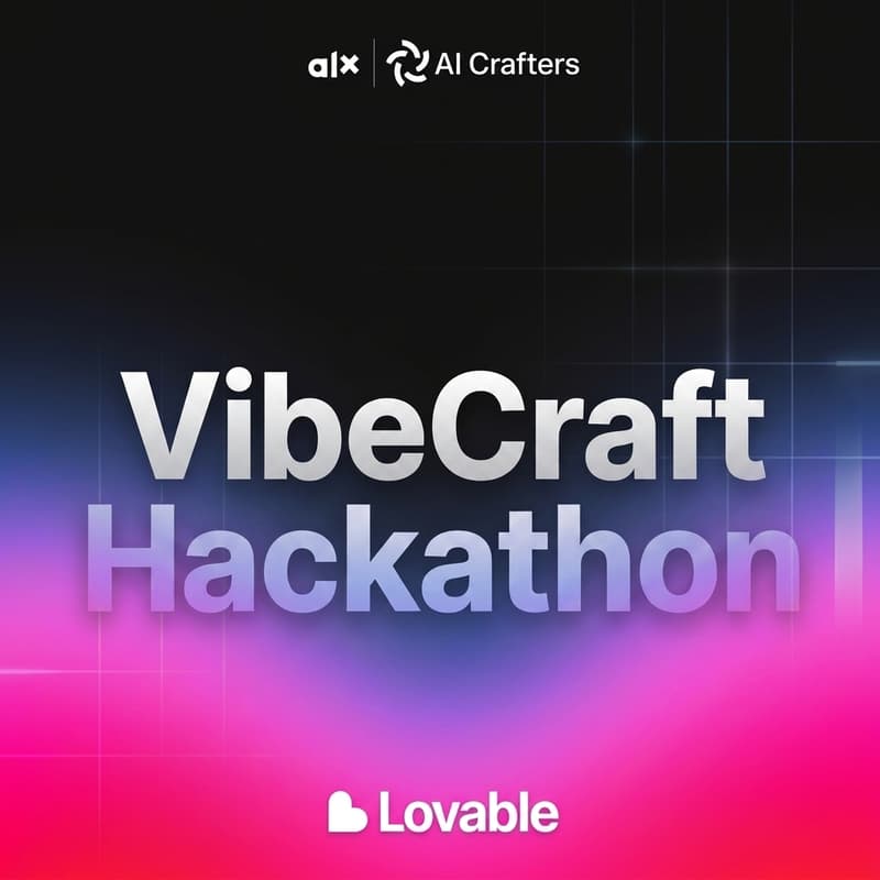 Cover Image for Ai Crafters X Lovable Hackathon