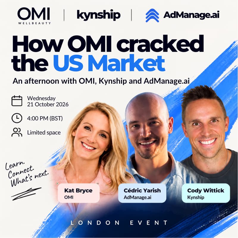 Cover Image for How OMI Is Penetrating the US Market: an evening with OMI, Kynship and AdManage.ai