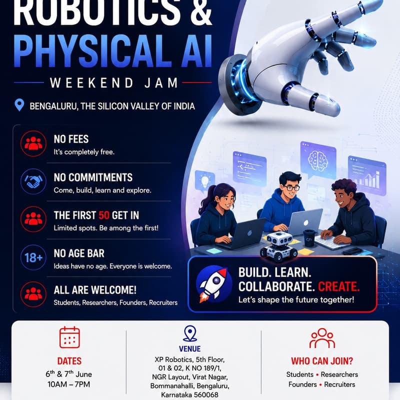 Cover Image for Weekend Robotics Jam
