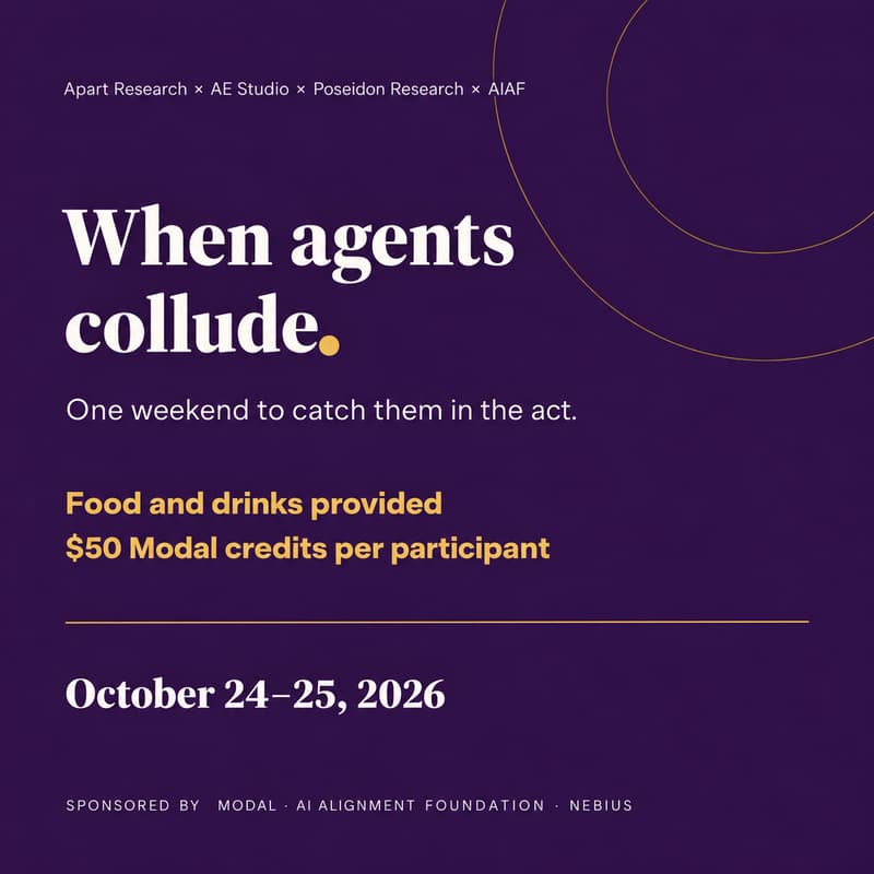 Cover Image for AI collusion hackathon - University of Warwick