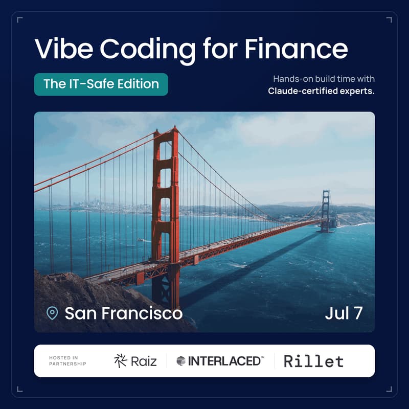 Cover Image for Finance Vibe Coding: IT Safe - San Francisco